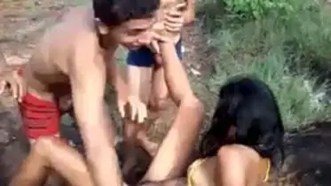 Gangbang Ngentot ABG Nakal di Hutan poster