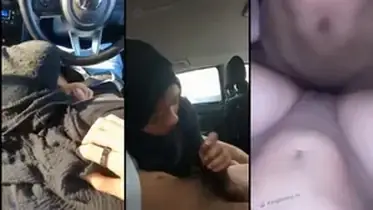 Ukhti Hasna Ngisep Kontol Pacar di Mobil poster
