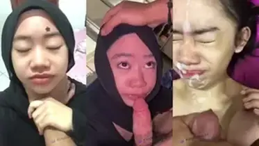 Ukhti Hijab Cantik Pasrah Goyang Kasur Crot poster